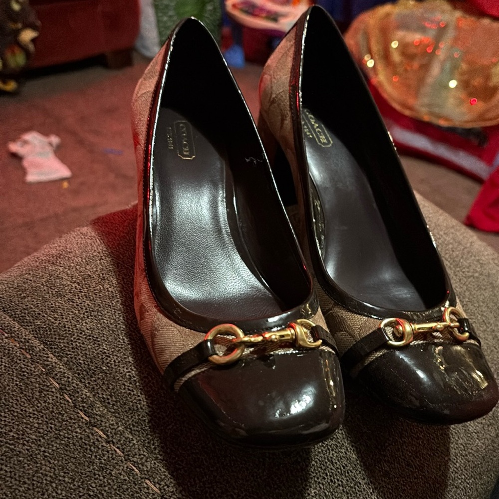 Vintage Coach Heels